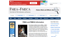 Desktop Screenshot of fmea-fmeca.com